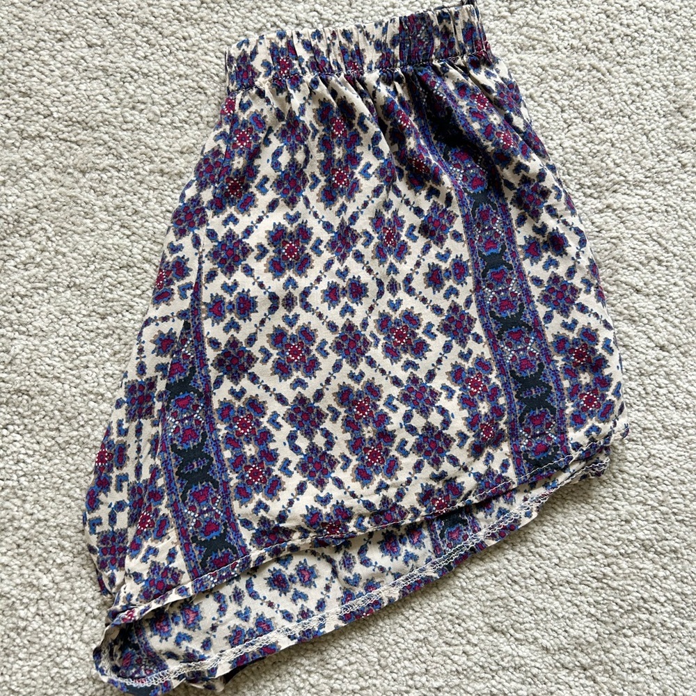 Brandy Melville Patterned Shorts